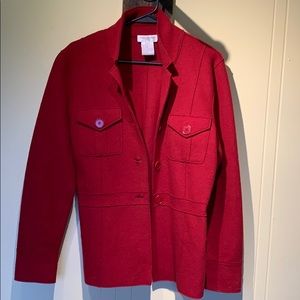 Wool jacket (light wear).